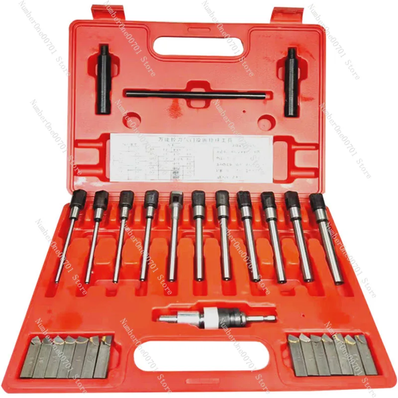 

Valve Seat Cutter Set, Diamond & Carbide Pilot Kit for Engine Rebuilding & Automotive Repair
