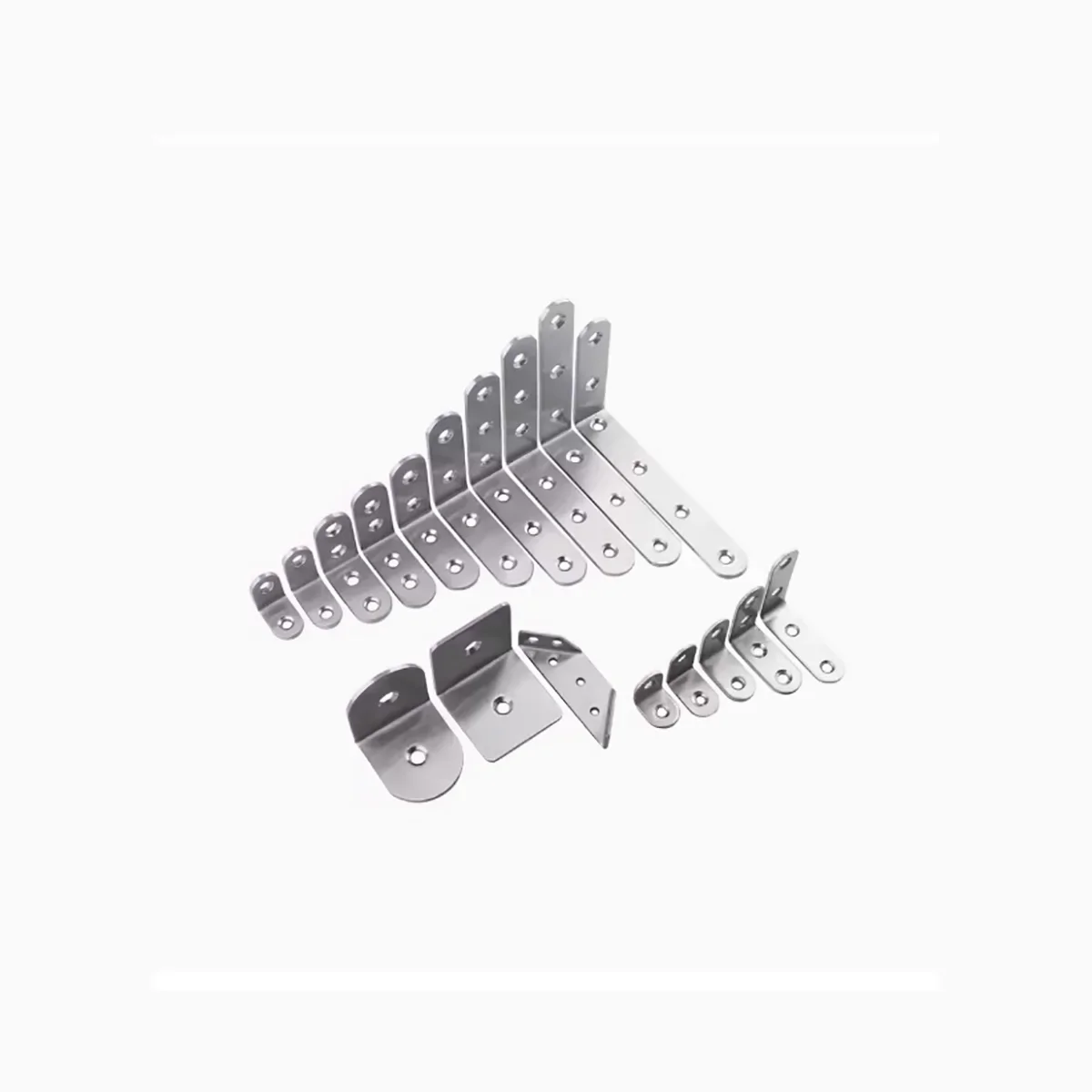 

Stainless Steel Corner Code 90 Degree Right Angle Fixator Iron Chair t/l Type Triangular Iron Support Frame Furniture Connector