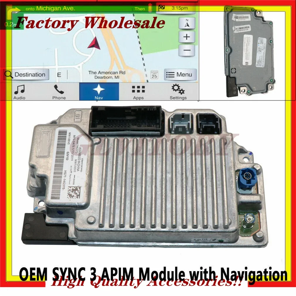 

Electronic Data Board with 8G 32G 64G RAM HS7T-14G370-FAD for Ford Sync3 Modules Car Navigation Audio