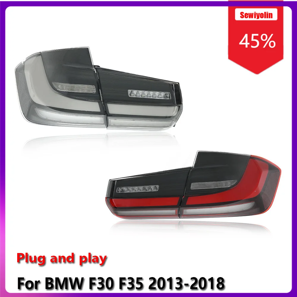 

Автомобильные светодиодные фонари в сборе для BMW F30 F35 2013-2018, авто противотуманные DRL, стоп-сигнал, указатель поворота