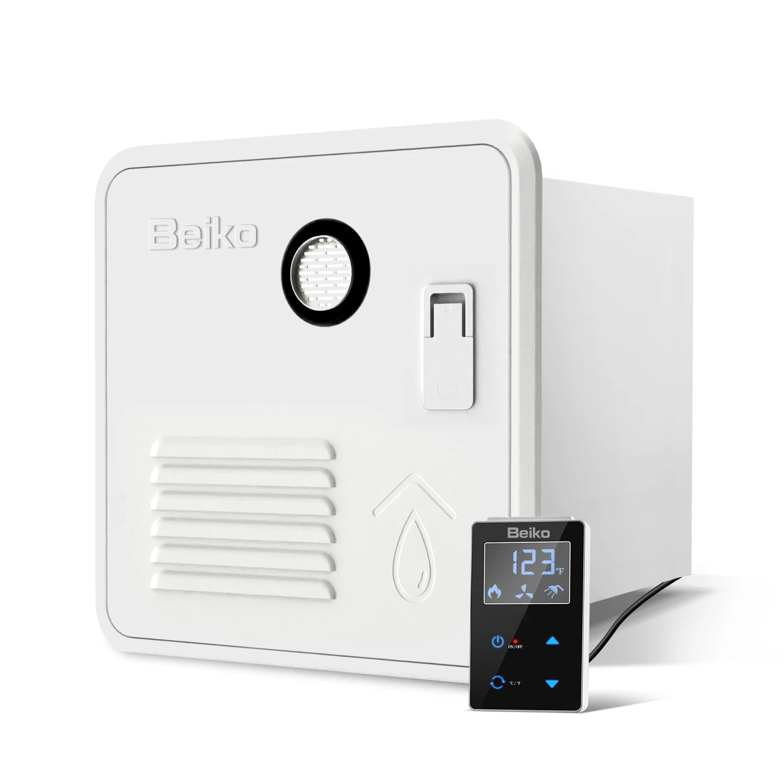 RV 10L Dc 12V Caravans Camping RV LPG سخان مياه يعمل بالغاز 2.9GPM 69000BTU رائع ومدمج