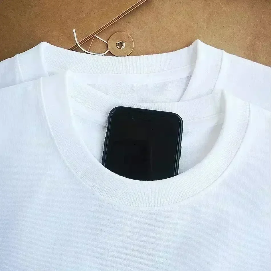 เสื้อยืดลายโลกย้อนยุคสำหรับผู้หญิง - นกสีส้มและปราสาทซินเดอเรลล่า ฤดูใบไม้ผลิ/ฤดูร้อน แขนสั้น คอกลม ลำลอง