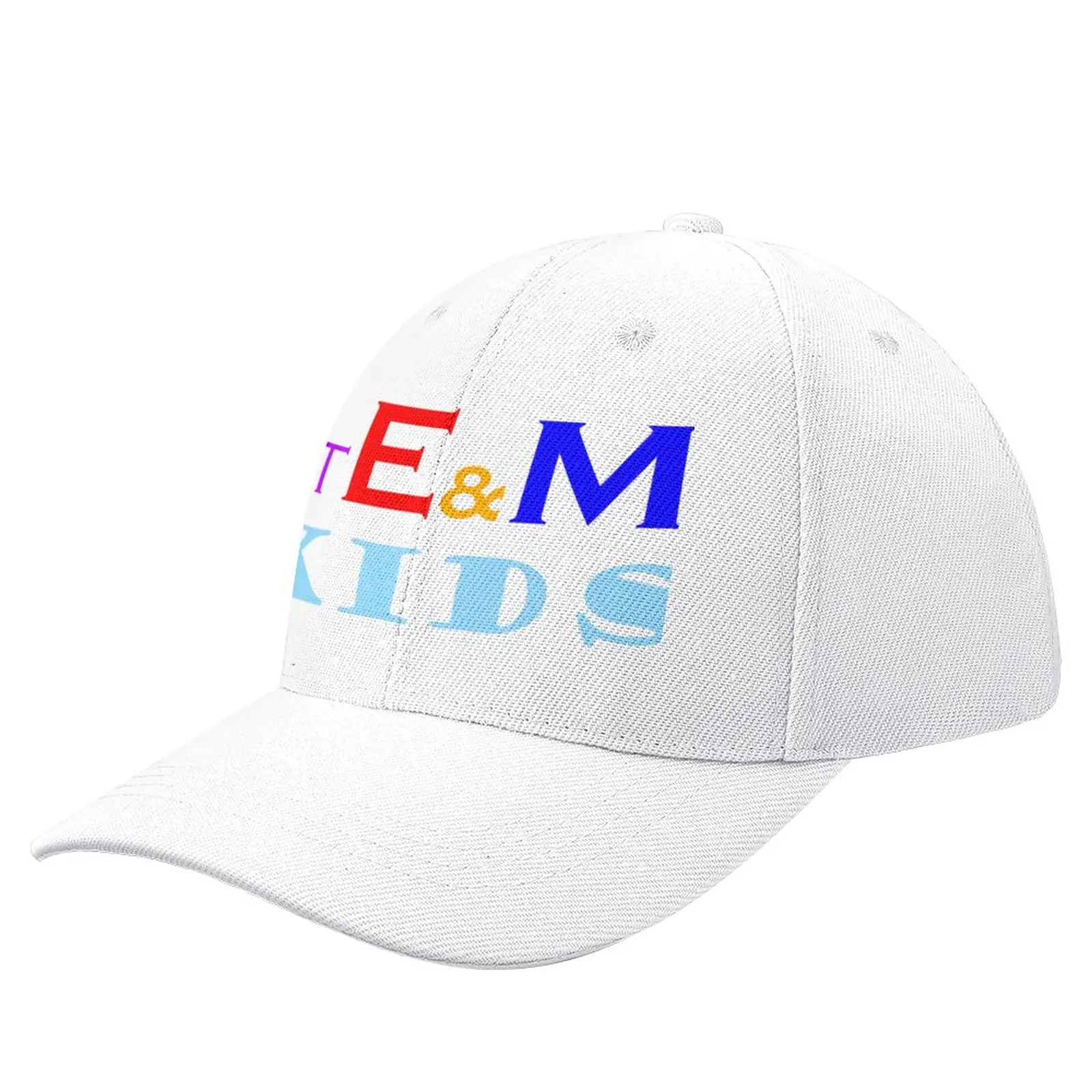 

Детская бейсболка с логотипом STE & M, солнцезащитная Кепка от солнца, забавная шляпа, кепки, кепки, Женская Мужская