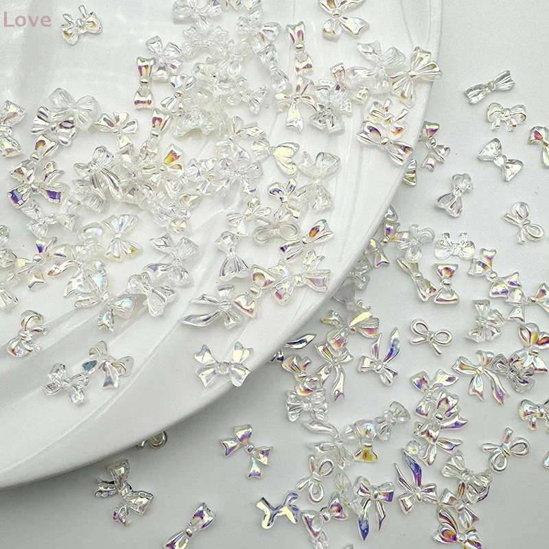 [L & P] 100 قطعة/المجموعة/المجموعة فراشة تصاميم مسمار الفن الديكور الراتنج ثلاثية الأبعاد سحر مسمار الملحقات مانيكير للنساء الفتيات