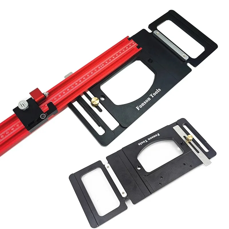 90° Angle Stop for Festool and Makita Rails ,Woodworking Track Saw Square Guide Rail Clamp Right Angle Positioning Plate