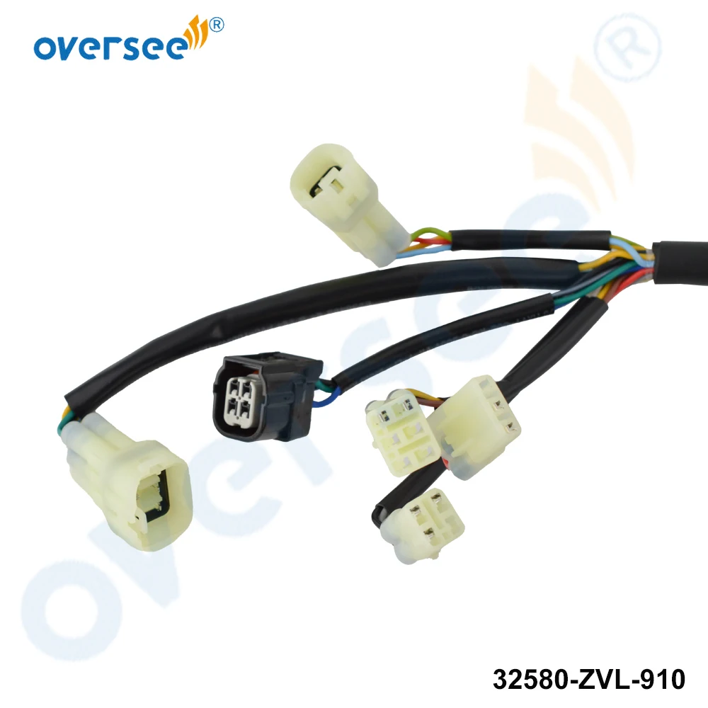 32580-ZVL-910 Main Wiring Harness for Honda BF200D-BF250D 4 Stroke 200-250HP Outboard Engine (7 Meters)