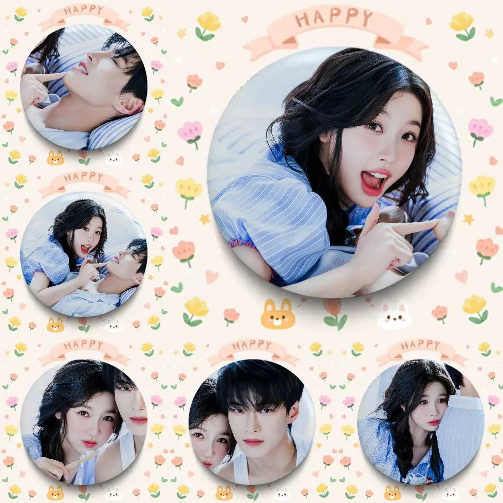 SPEED AND LOVE Movie Badges 25 32 44 58 75 Mm Round Cosplay Pin Bag Decor Fans Collect Friends Gifts Brooch Souvenir
