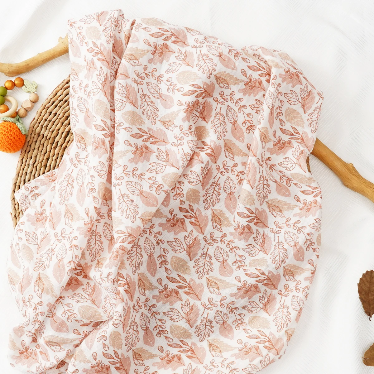 Luxuriously Soft Muslin Swaddle Blanket - Large, Breathable & Comforting - Perfect for Swaddling & Snuggling