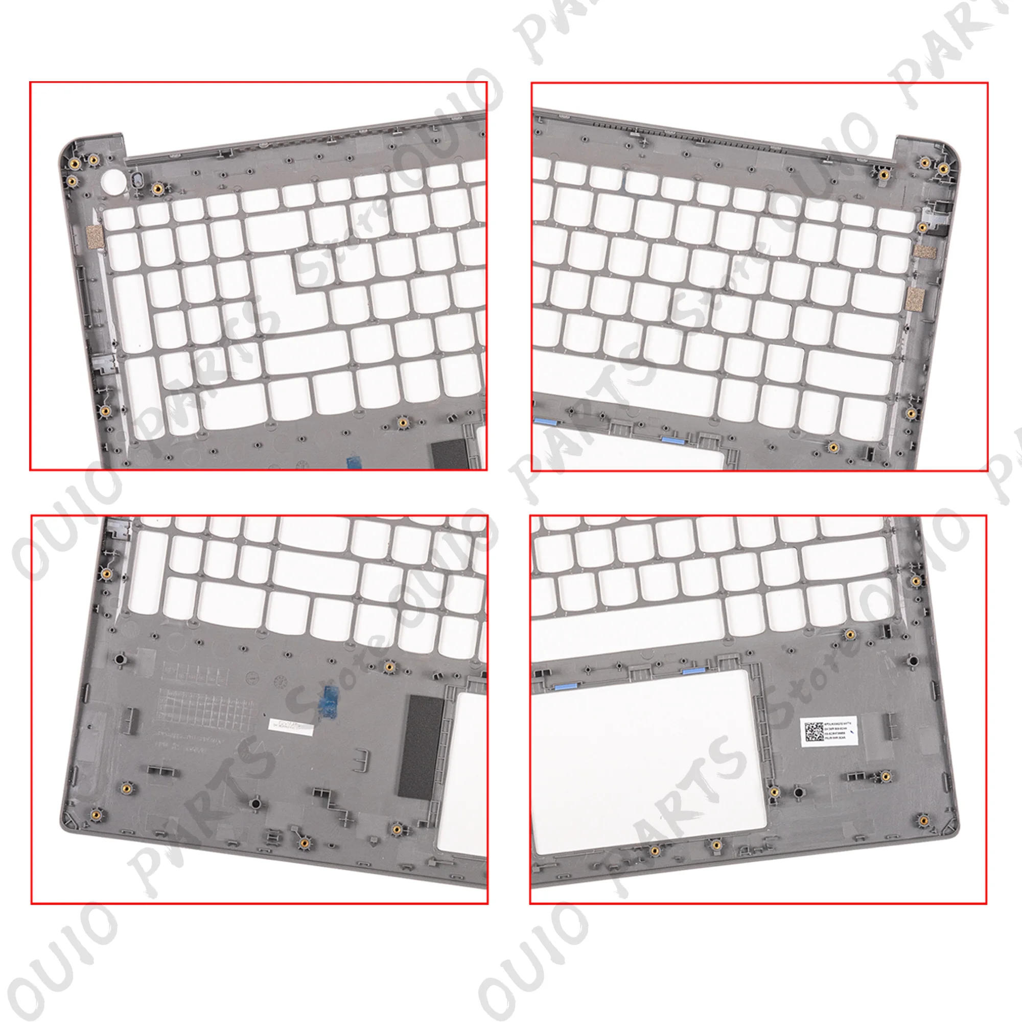 OUIO Parts For IdeaPad 1 15AMN7 1 15ADA7 2022 5CB1F36621 Plastic Top Lid/Front Frame/hinges Upper Lower 5CB1F36623 5CB1F36622