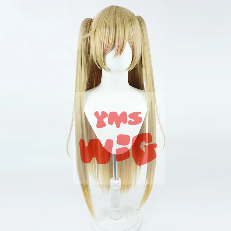 Slow Loop Minagi Koharu Cosplay Wig Yoshinaga Koi Long Straight Curly Ponytails Synthetic Hair Anime Girls Headwear