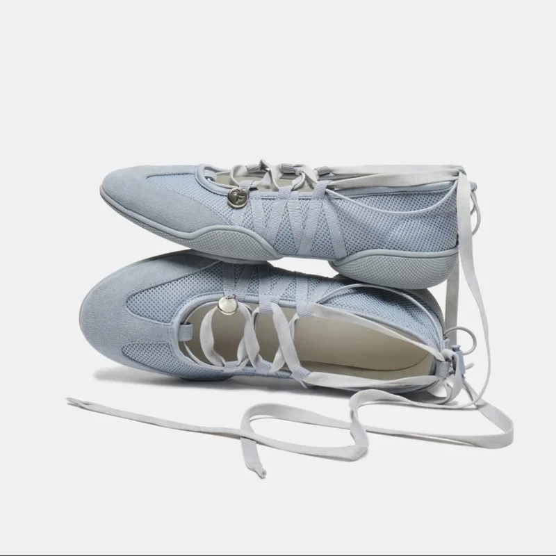 

New Womens Mary Jane Shoes Exquisite Lace Ballet Casual Shoes for Woman Fashion Shallow Sneakers Designer Shoes Zapatos De Mujer