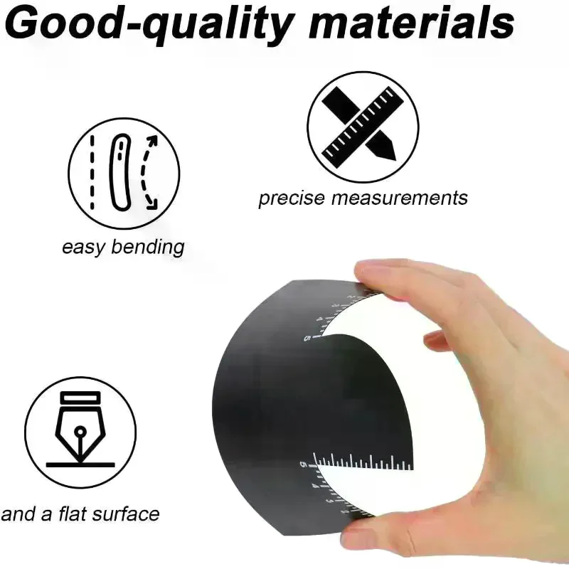 /YOV/Hairline Enhancement Card Beard Line Up Shaping Tool Lineup Guide Perfect For Styling Edging Barber Hair Grooming