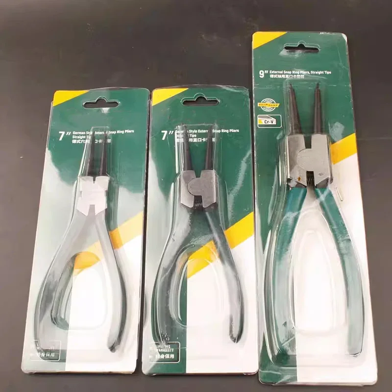 

7 Inch 9 Inch Normal Good Quality Snap Ring Plier Inner Straight External Circlip Plier