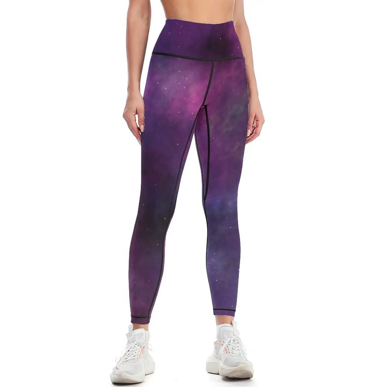 

Bi Pride Galaxy Leggings gym clothing sporty woman gym Womens Leggings