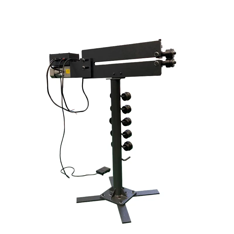 Laminatrice a sfera in metallo RM18 Motore elettrico da 120 W regolazione continua della velocità avanti e indietro spessore 1,2 mm