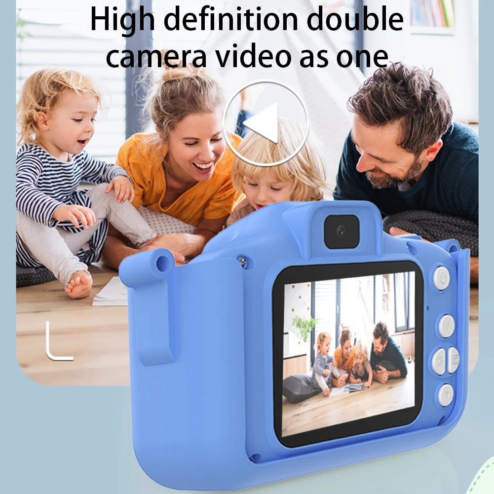 Digital Kids Cameras Toys Mini Children Camera HD 1080P Digital Camera with 32GB Card Selfie Digital Camera Children Camera Toys