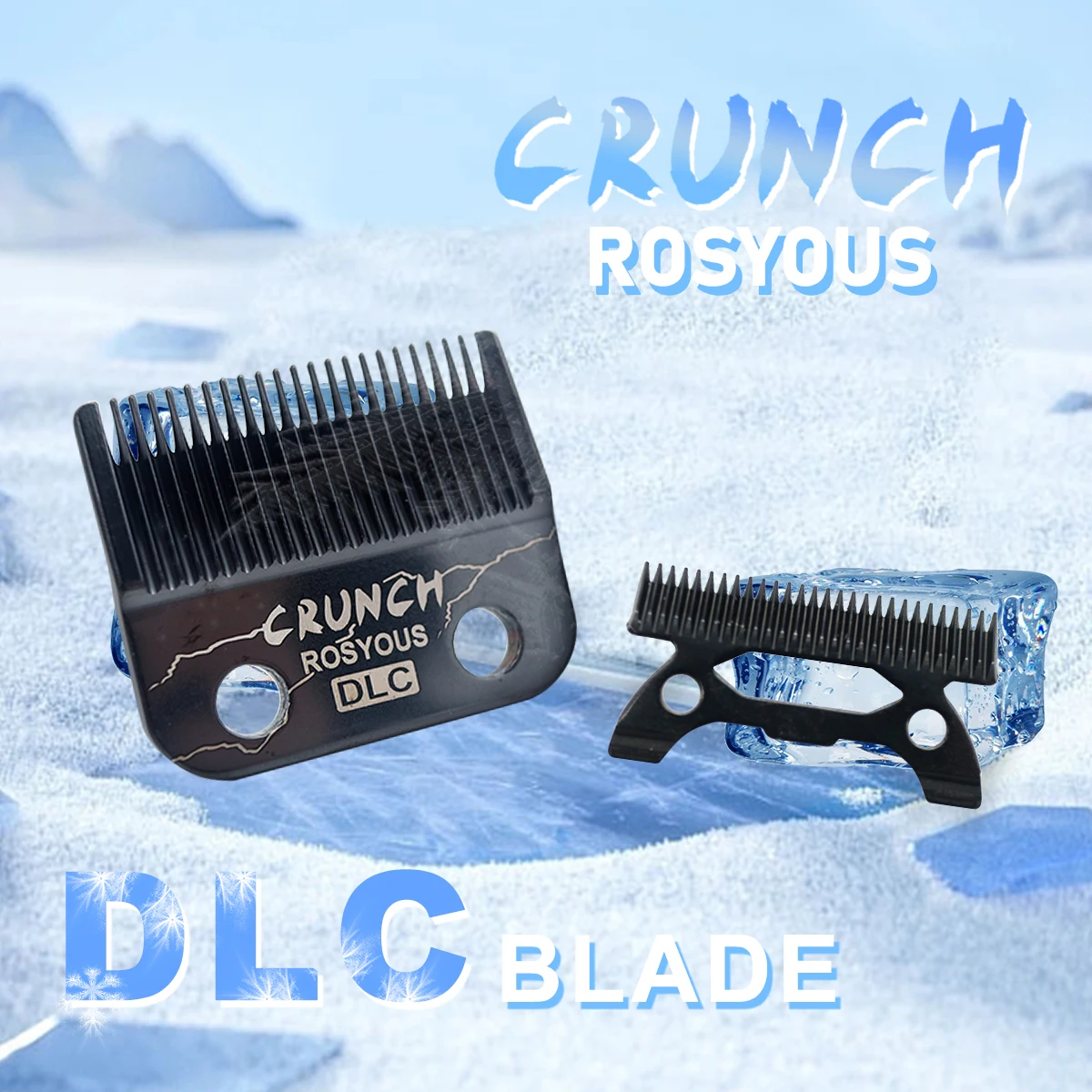 Hair Clipper Accessories Replacement ROSYOUS CRUNCH DLC Blade for JUCAI JC06  8148 V003 H1 R66 M10 Madeshow Wmark Kulilang VGR