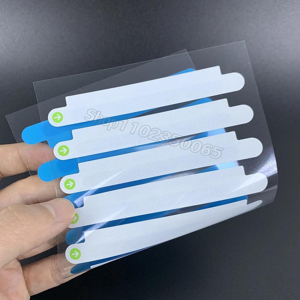 50PCS OEM New Open Package Box Paper Seal Sticker For Apqle Airpods 3 Pro2 Watch Bands S7 S8Ultra SE2 Outer Packing Wrap Sealing