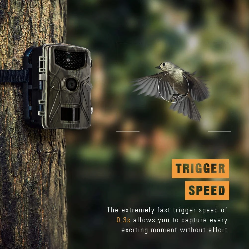 20MP 1080P Hunting Trail Camera Wildlife Tracking Surveillance Tracking HC804A Infrared Night Vision Wild Cameras Photo Traps