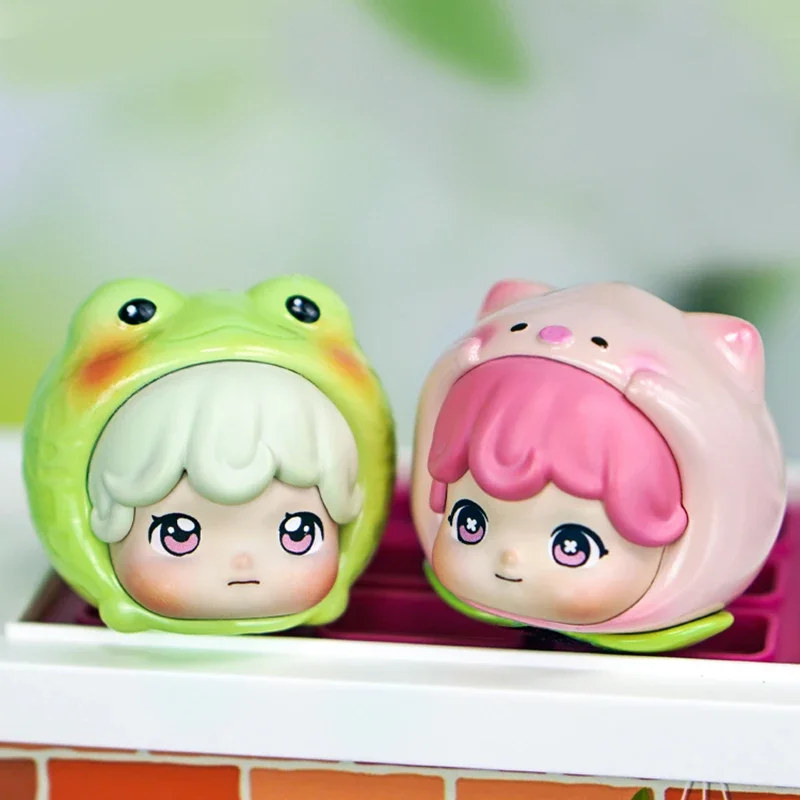 Annabelle FRUIT AND VEGETABLE PET Series Mini Blind Box Toys Kawaii Anime Action Figure Caixa Caja Surprise Mystery Box Dolls