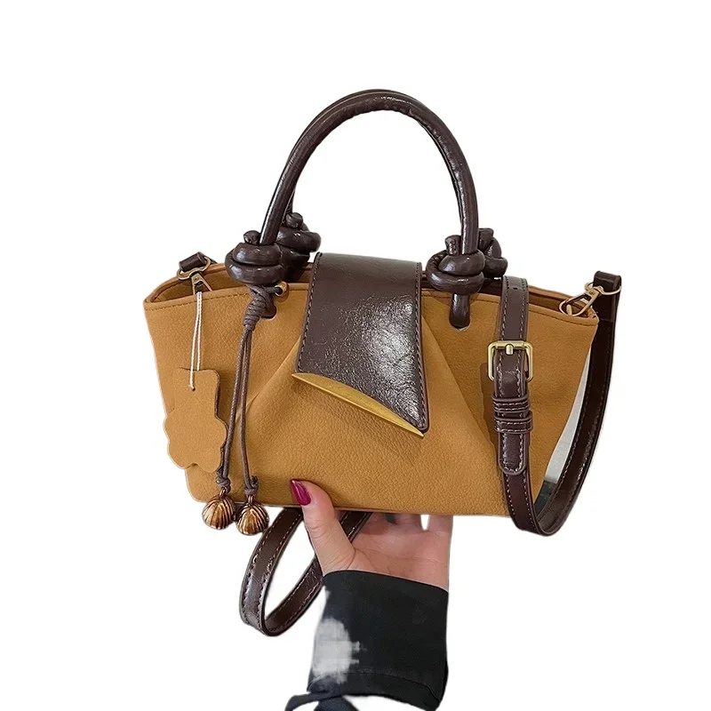 

Casual Concise Large Capacity Women's Bag 2025 New Fashion Versatile Shoulder Bags Advanced Sense Niche Design Crossbody Bag