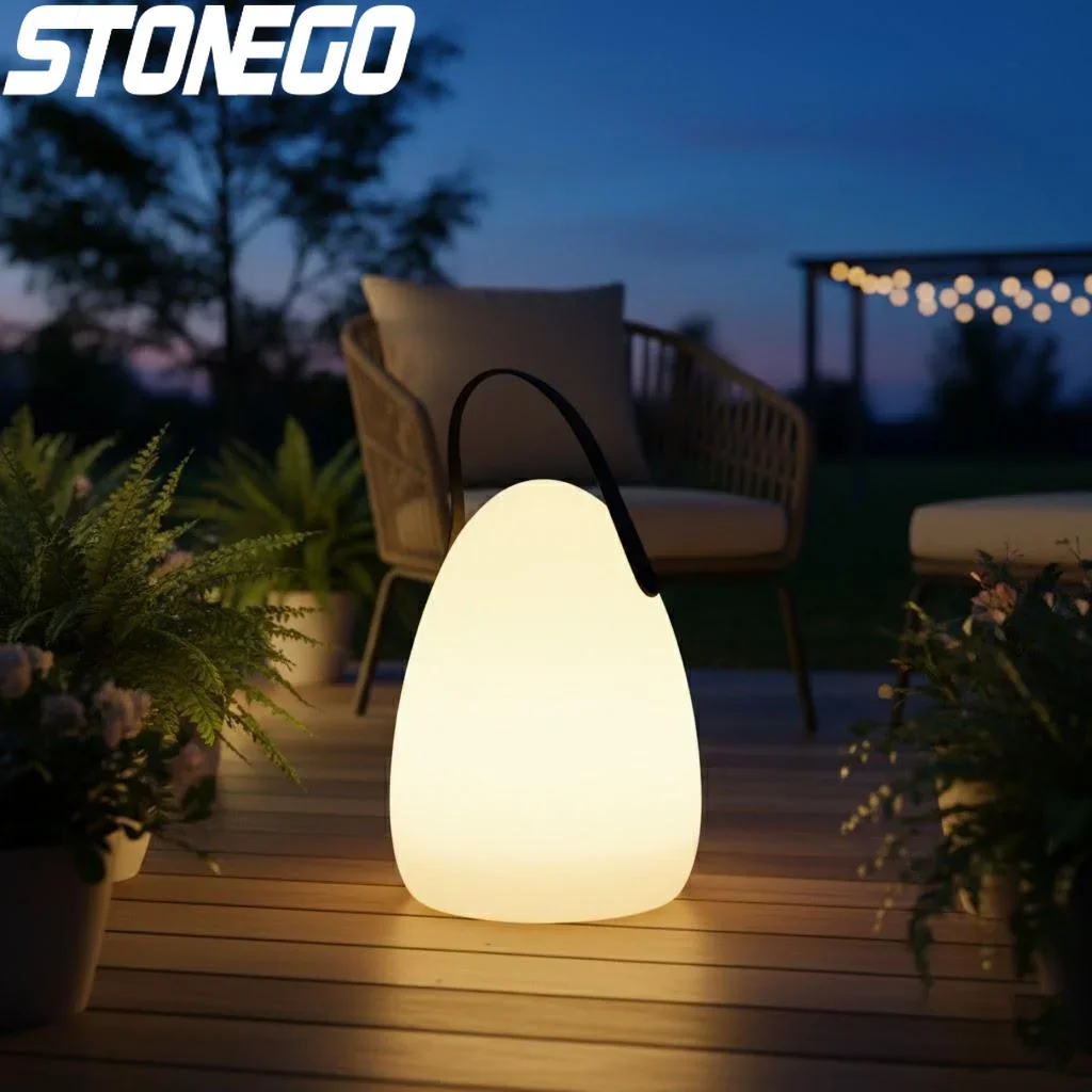 

16-цветный USB светодиодный ночник, портативный водонепроницаемый фонарь для кемпинга, уличный светильник для палатки, домашний декор для спальни, сада, вечеринки