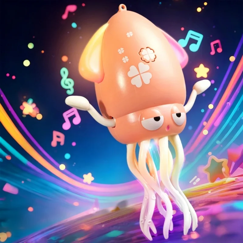 

Электронный танцующий кальмар с функцией автоматического избегания препятствий, интерактивная развивающая игрушка-робот для малышей, подарок для детей