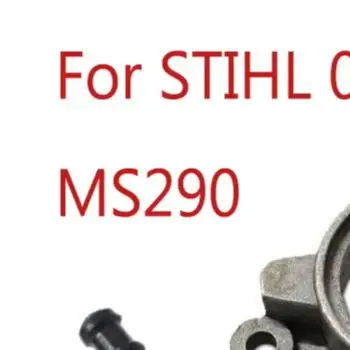 Oil Pump Oiler Oil Pump Kit Part & Fuel Line Set Spark for 039 1127 640 3200 1127 640 3204 MS290 MS310 Oil Pump