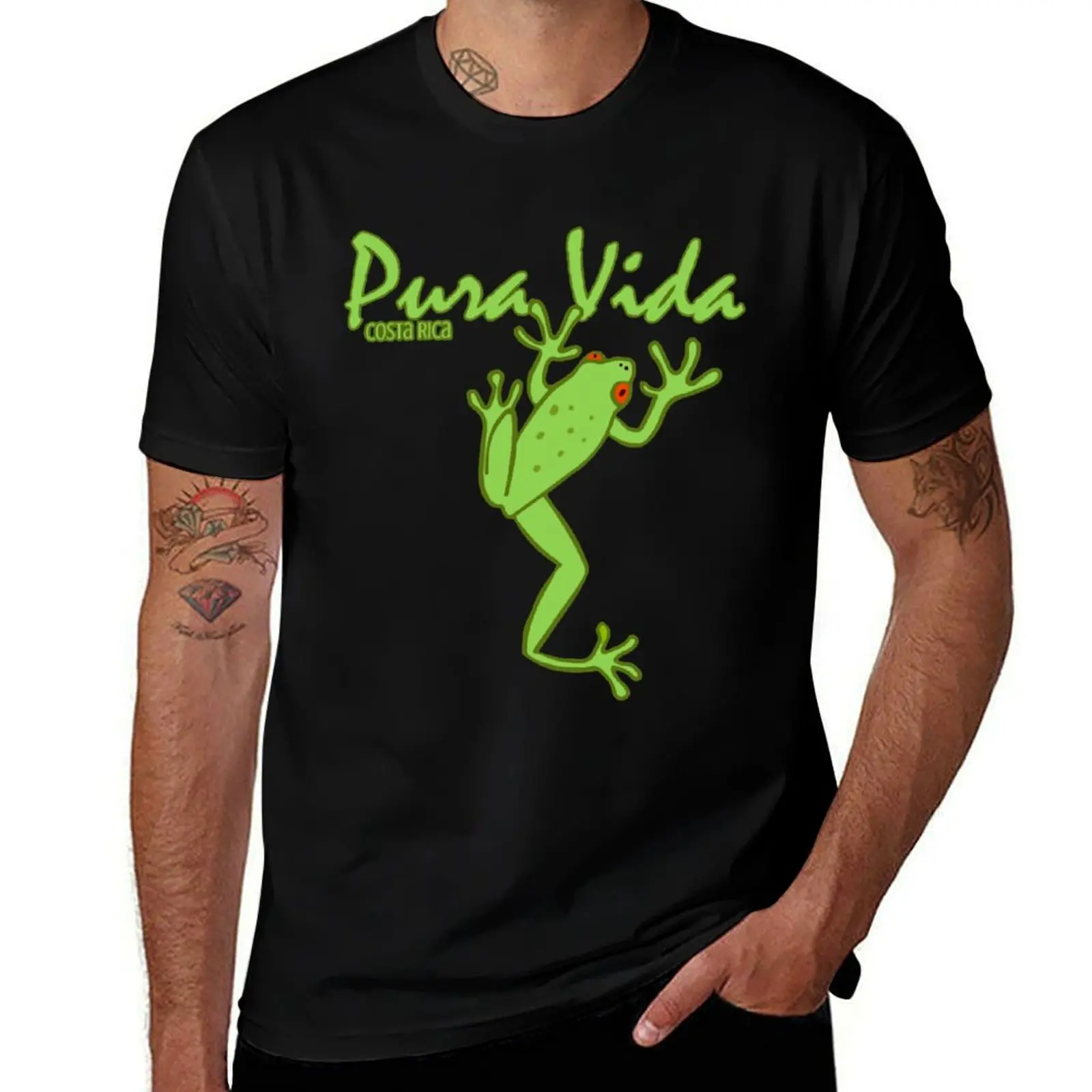 

Pura Vida - Costa Rica T-Shirt aesthetic clothes clothes affliction shirts customizeds mens workout shirts