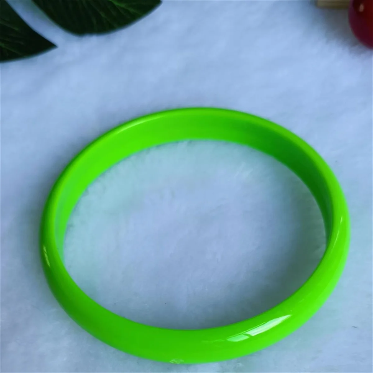 2.5CM Colorful Candy Acrylic Wide Face Bangle Bright Exaggerated Resin Bracelet Suitable for Young People and Children Bangle
