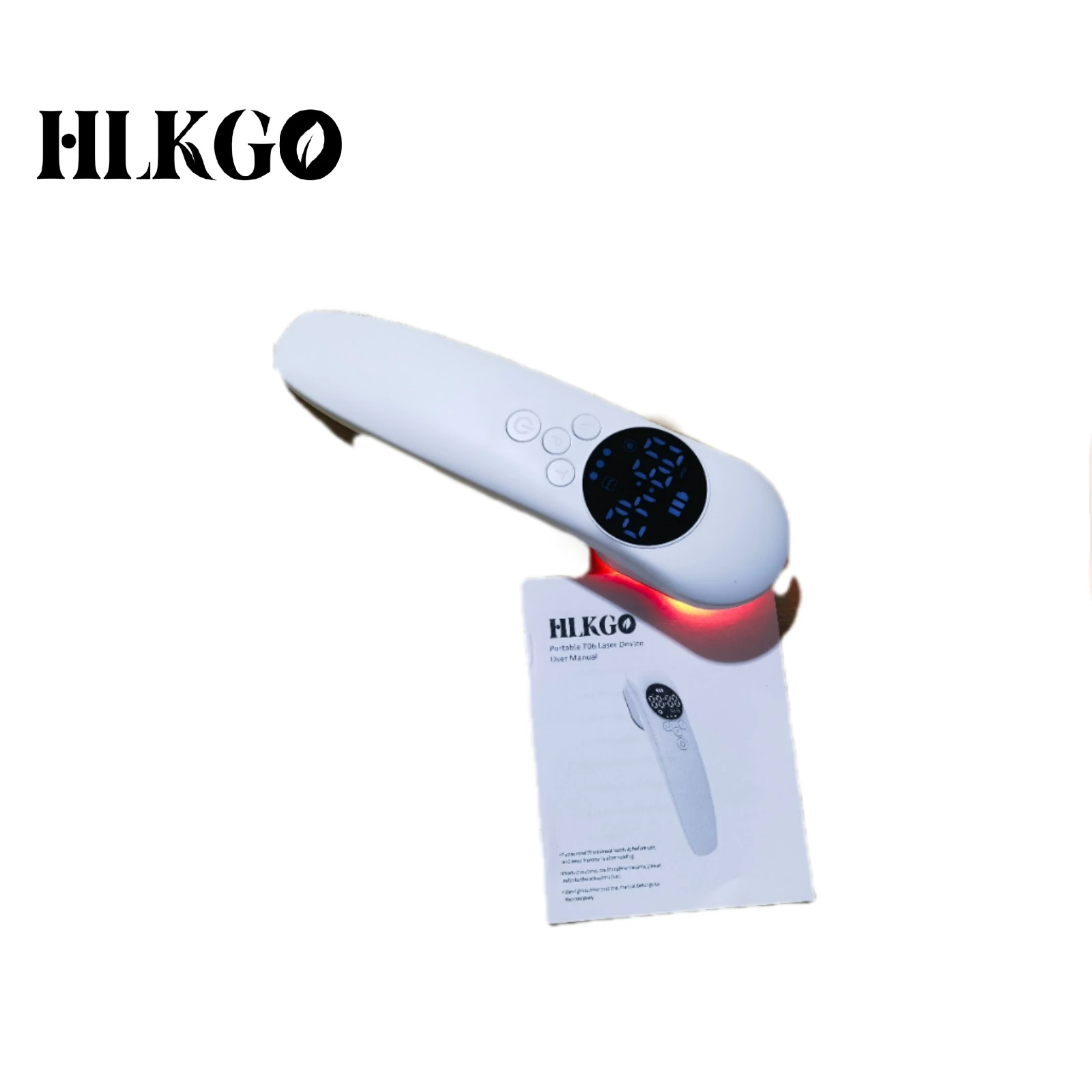 

HLKGO Class 4 Laser Therapy Device 520mW - Professional LLLT Cold Laser for Deep Tissue Pain Relief & Body Recovery at Home