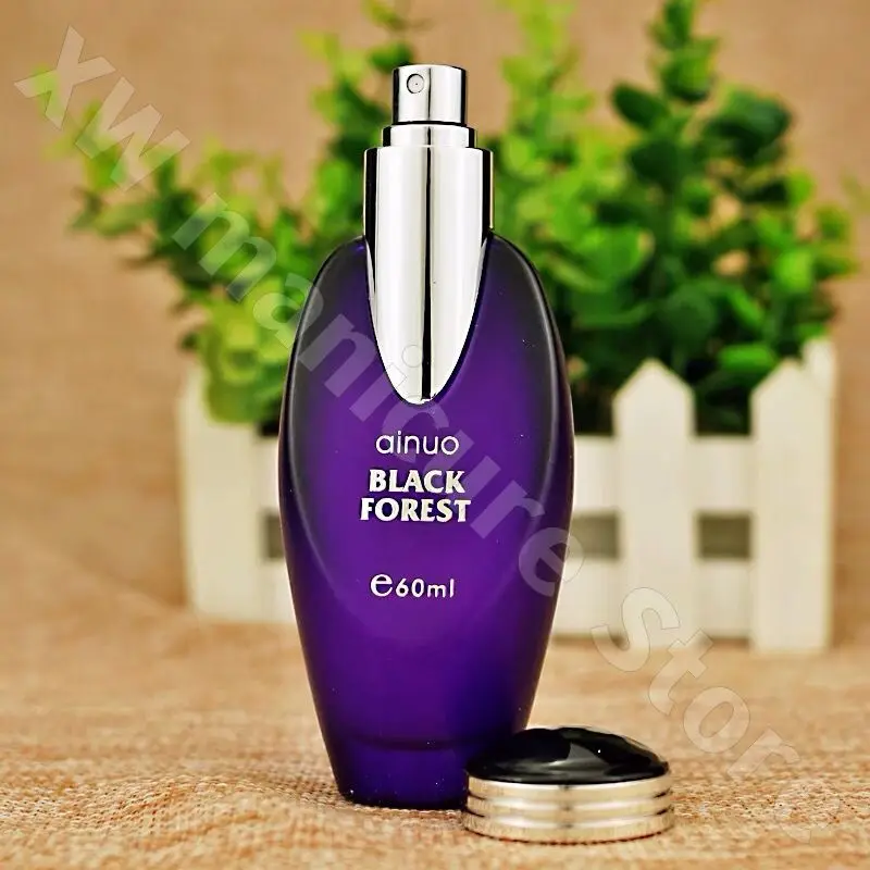 Parfum Wanita Black Forest, parfum Rose vanila Charm Eau De Toilette tahan lama aroma segar dan alami penghilang bau 60ML