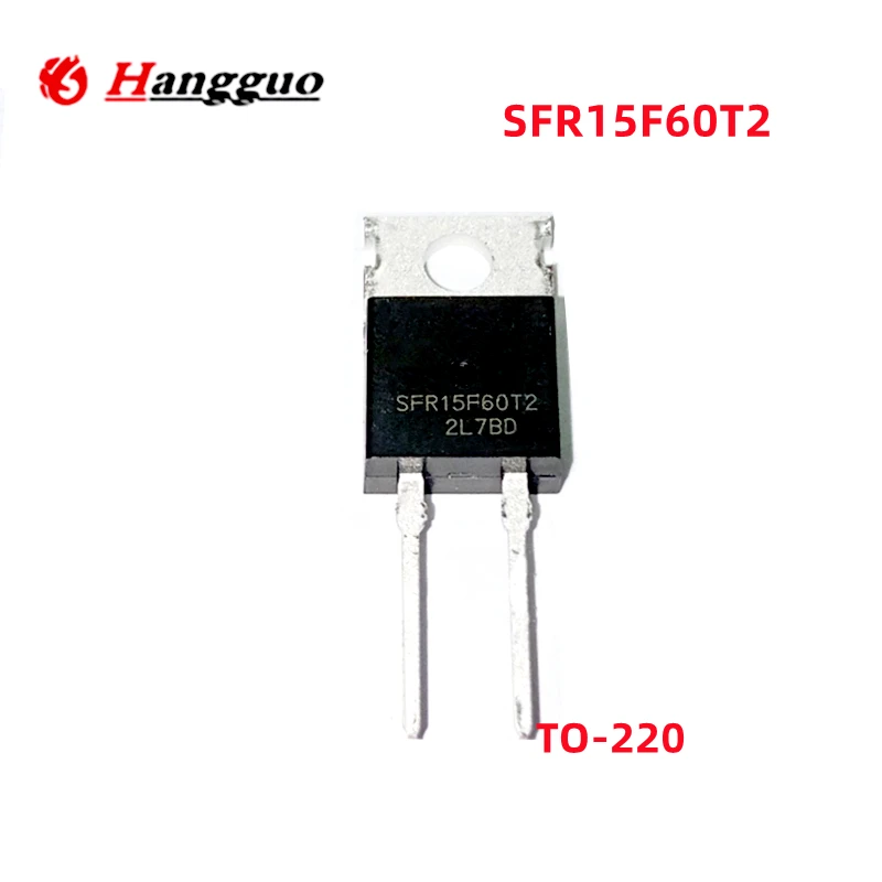 10Pcs/Lot Original SFR15F60T2 15F60T2 TO-220 Fast Recovery Diode 15A 600V