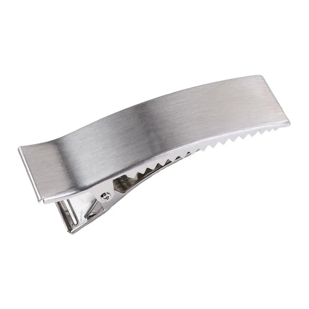 Clip-Pferdeschwanzhalter Haarspange Haarklammern Metall-Drahtzieh-Haarnadel Damen-Haarnadel Koreanischer Stil Haarnadel Haaraccessoires