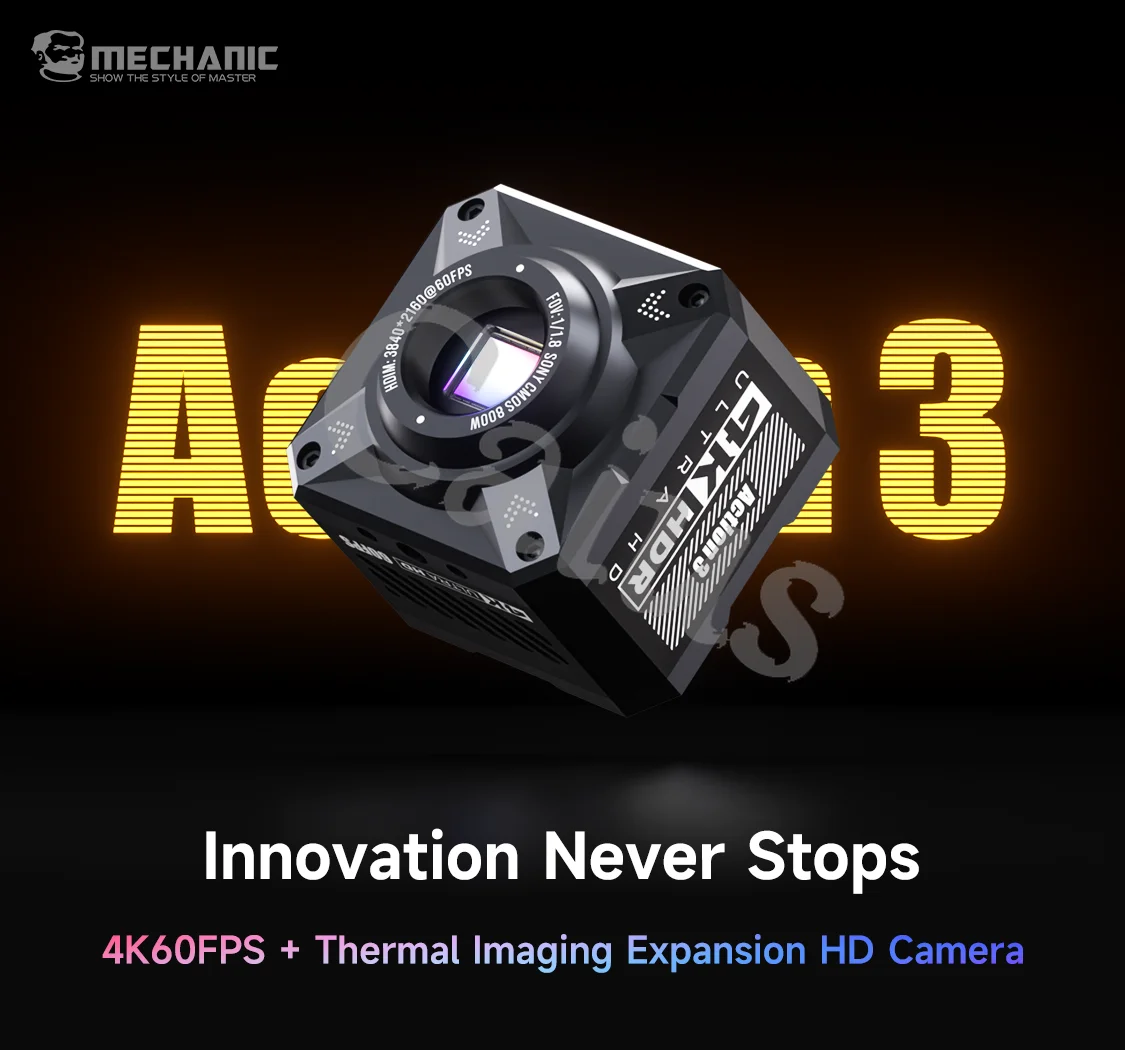 Mechanic Action 3 4K Industrial Microscope Camera for Mobile Phone PCB Welding Repair Tool HD Industrial Microscope Camera