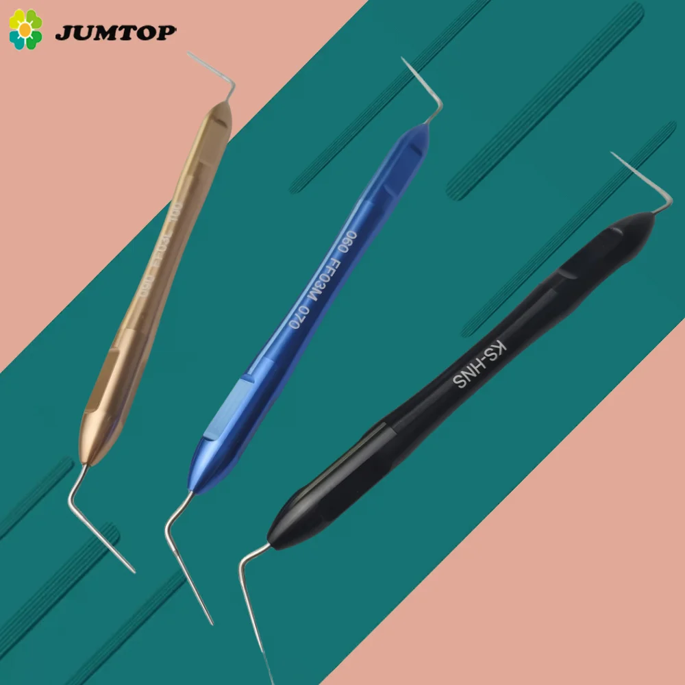 JUMTOP الأسنان اللبية اليد المكونات جوتا بيرشا قناة الجذر أدوات ملء عمودي