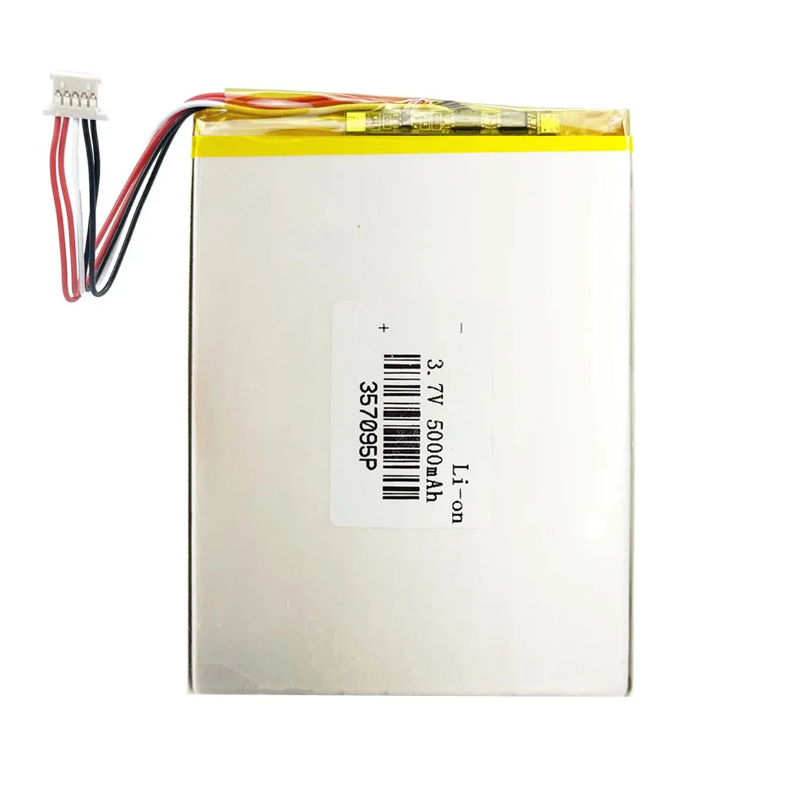 5-Wires Connector 357095 307095 3.7V 5000mAh Tablet Battery for Child MID Tablet PC Prestigio Multipad Rechargeable Batteries