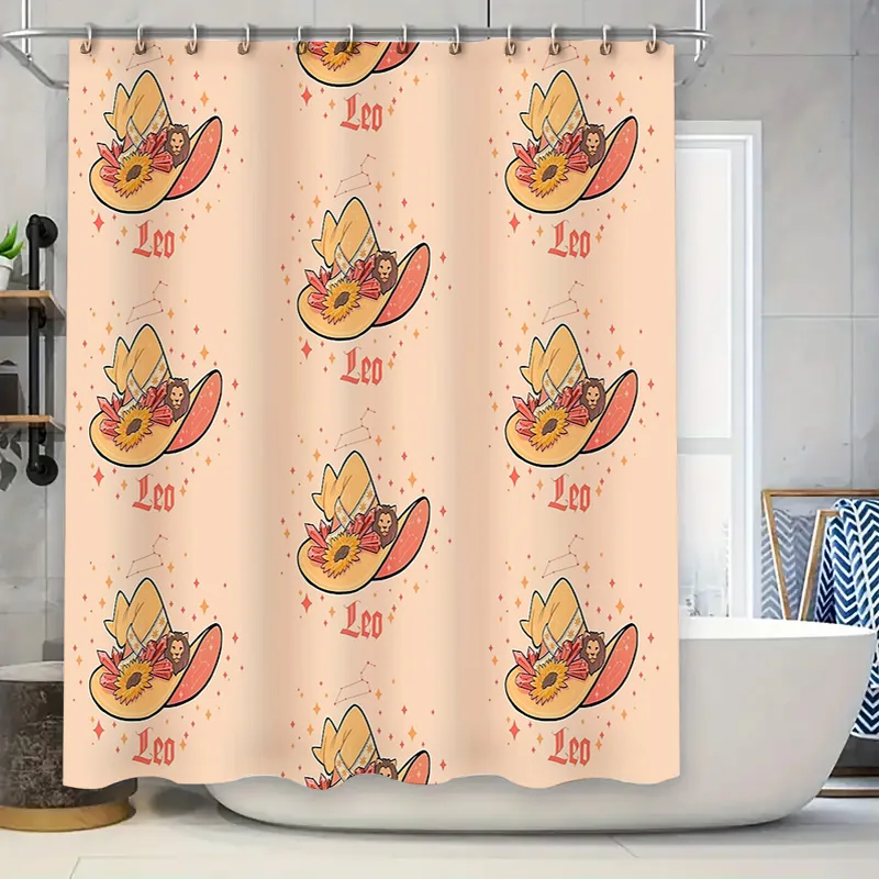 

Western Cowgirl Shower Curtain Rustic Farmhouse Bathroom Decor Cow Print Rodeo Country Chic Shower Curtain Set