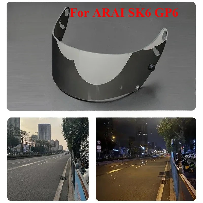 

GP-6 SK6 GP-6S GP-6RC Racing Helmet Visors Full Face Shield Lens Anti-Fog