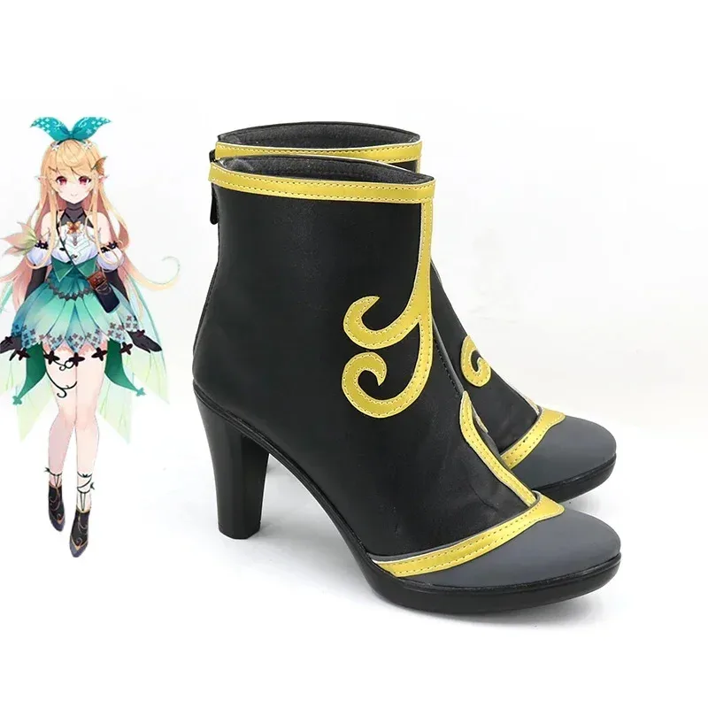 

2025 RealCos Vtuber LazuLight Pomu Rainpuff Shoes Boots Halloween Cosplay Costume Accessory
