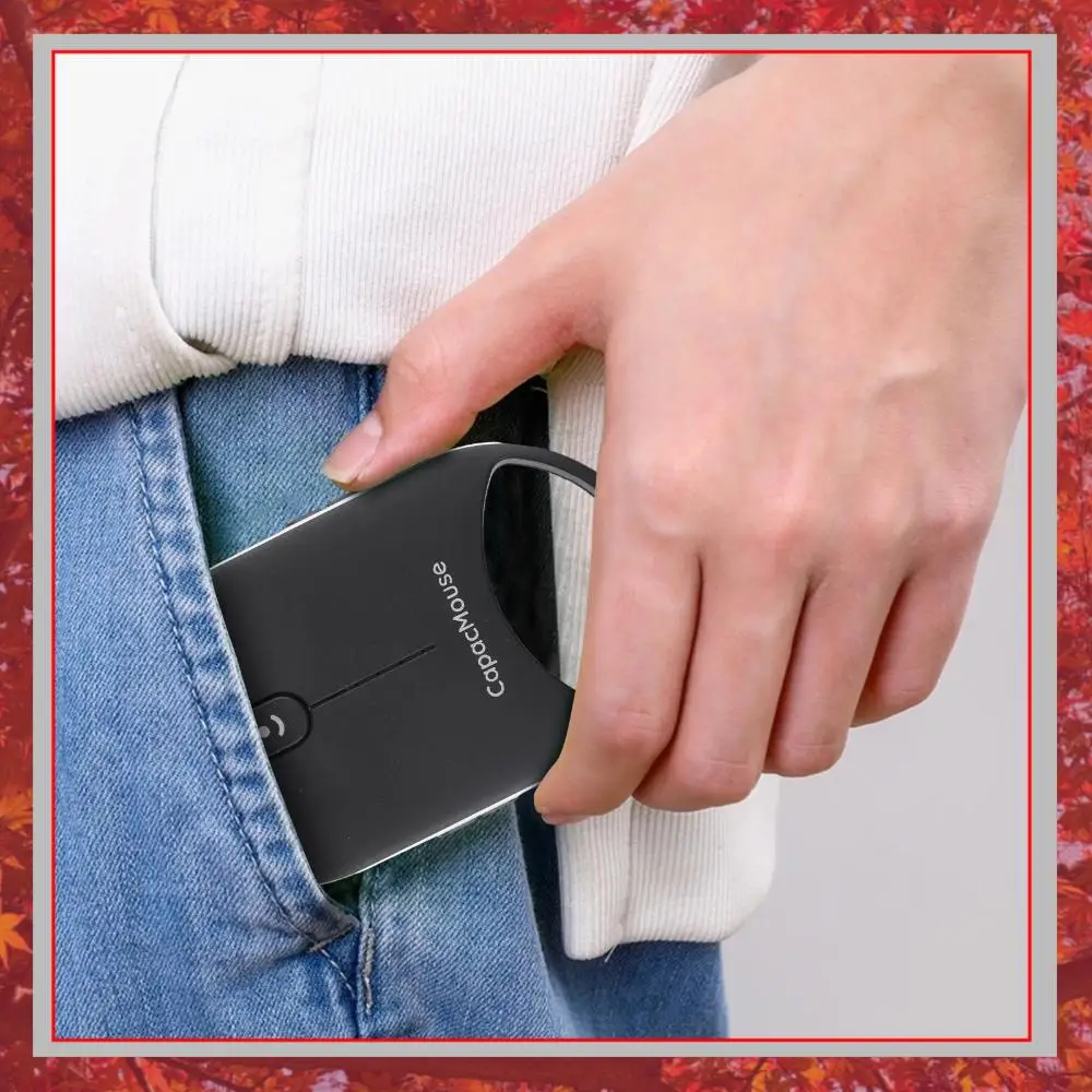 

Портативная бесшумная мышь с 3 режимами подключения (BT 5.2/2.4G/USB), миниатюрная емкостная мышь, ультратонкая беспроводная компьютерная мышь, перезаряжаемая, для ноутбуков и ПК