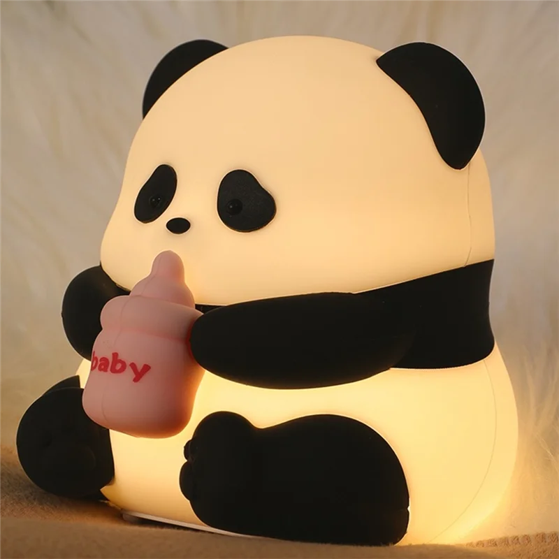 

LICE-Panda Night Light-Baby Huahua, Squishy Dimmable Led Panda Lamp, Kawaii Panda Gifts Stuff, Cute Decor For Bedroom