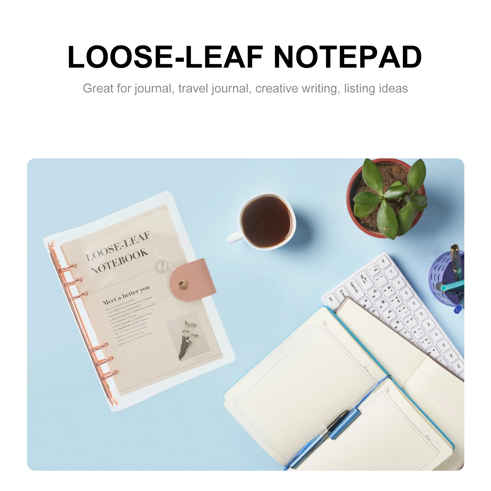 

Loose-leaf Notebook Refill College Ruled Notebooks Refillable Binder Pocket Binders Small