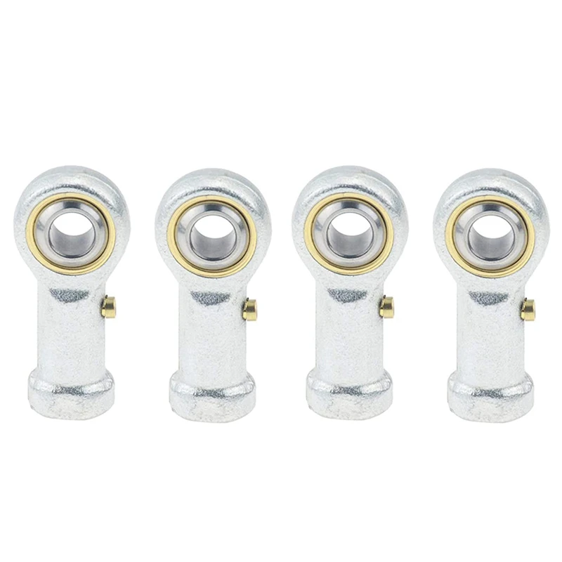 4PCS PHS10 Rod End Bearings, 10Mm Inside Diameter,Female Right Hand,For CNC Machine And DIY Craft