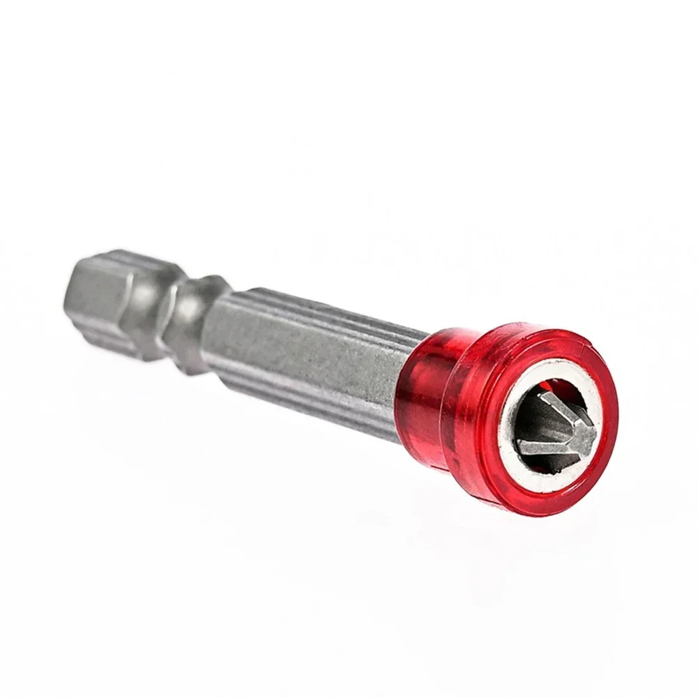 Electric Screw Tools Screwdriver Bit Drill Tools Parts 50mm Length Brand New Magnetic Ring Batch Head Single Head