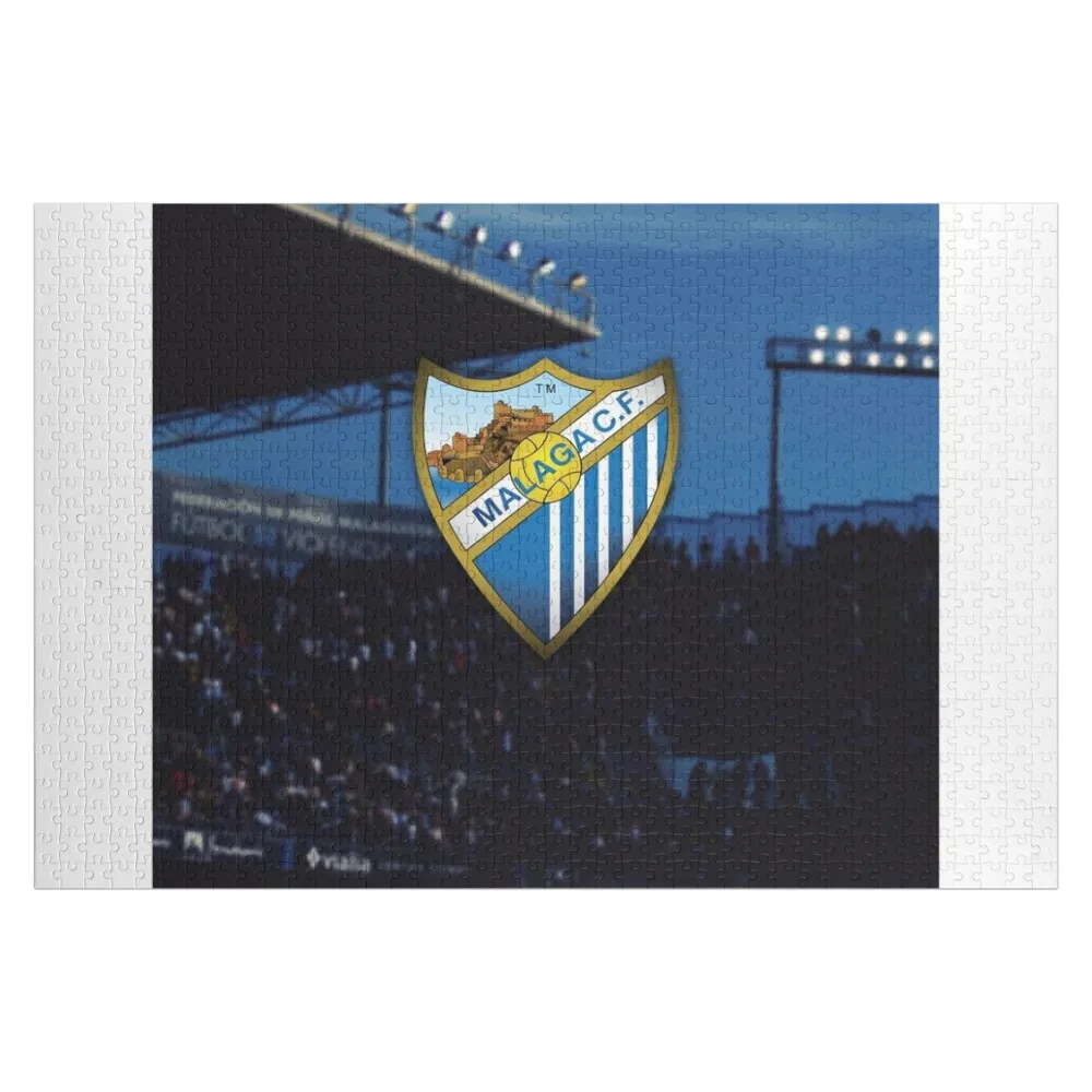 

Пазл с изображением футбольного клуба Малага, персонализированный, в деревянной коробке, с индивидуальным дизайном, аниме-стиль.