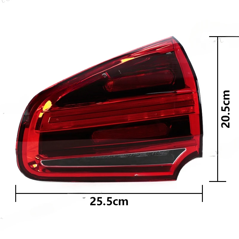 Taillight Taillamp For Porsche Cayenne 2015 2016 2017 Rear Bumper LED Tail Light Assembly Brake Stop Reverse Lamp 7P5945308