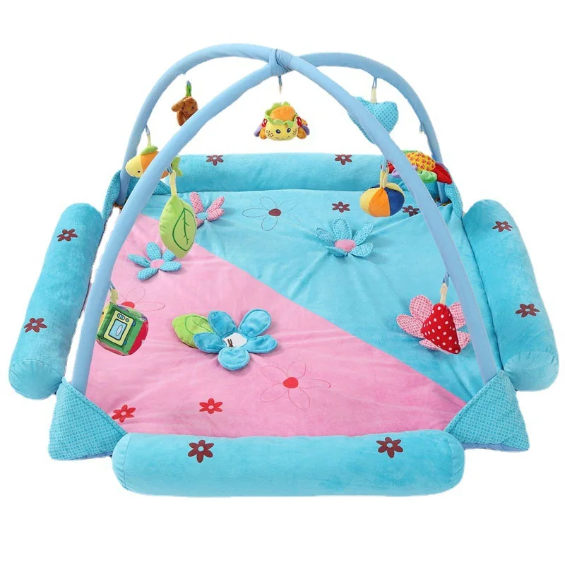 

Baby Fitness Rack Baby Music Games Blanket Crawling Mat Newborn Products Educational Toys 0-1 Years Old Senses