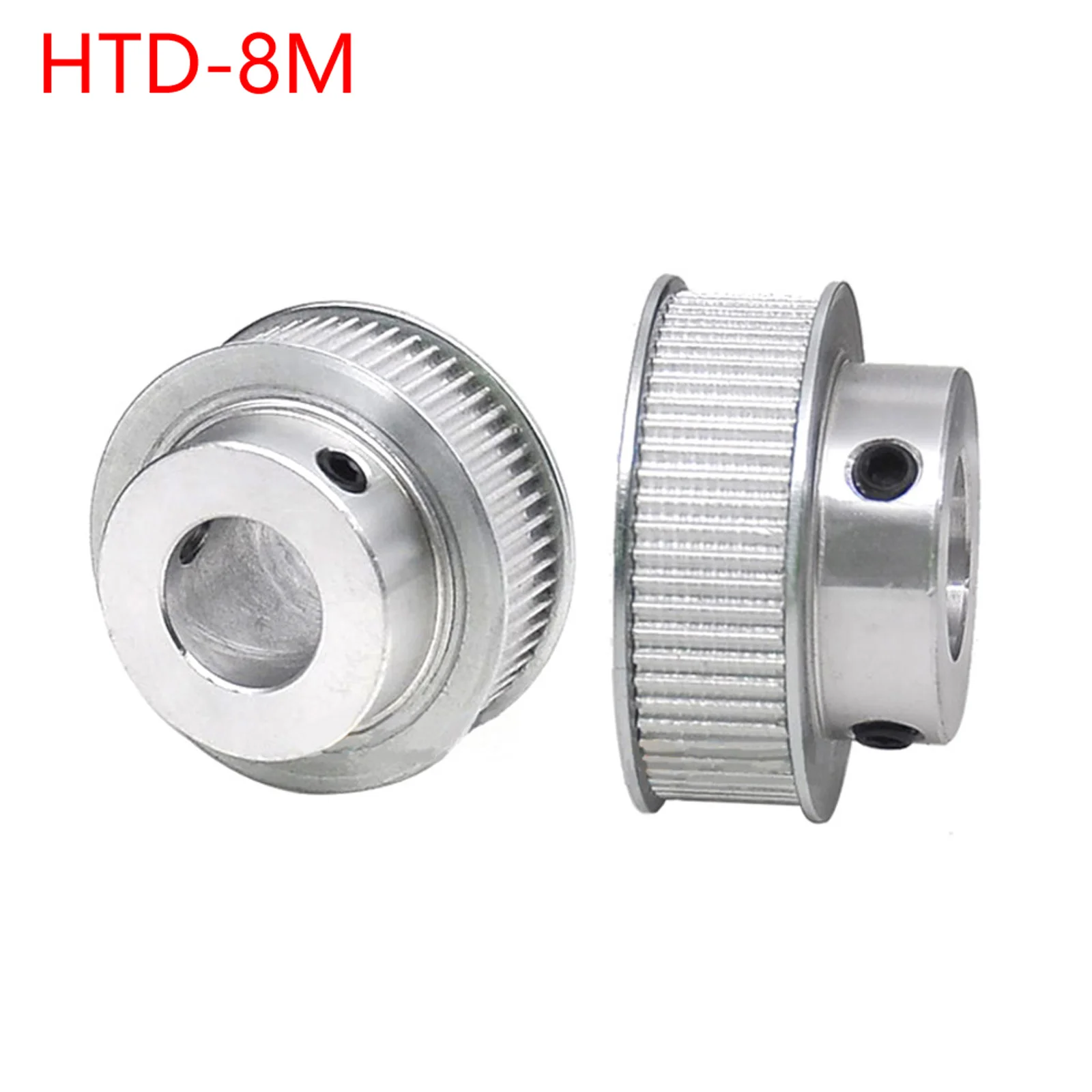 Correas de distribución HTD-8M, 20, 22, 24, 25, 26, 28, 30, 32, 40T, poleas de paso tipo BF de 8mm para correa de 40mm de ancho