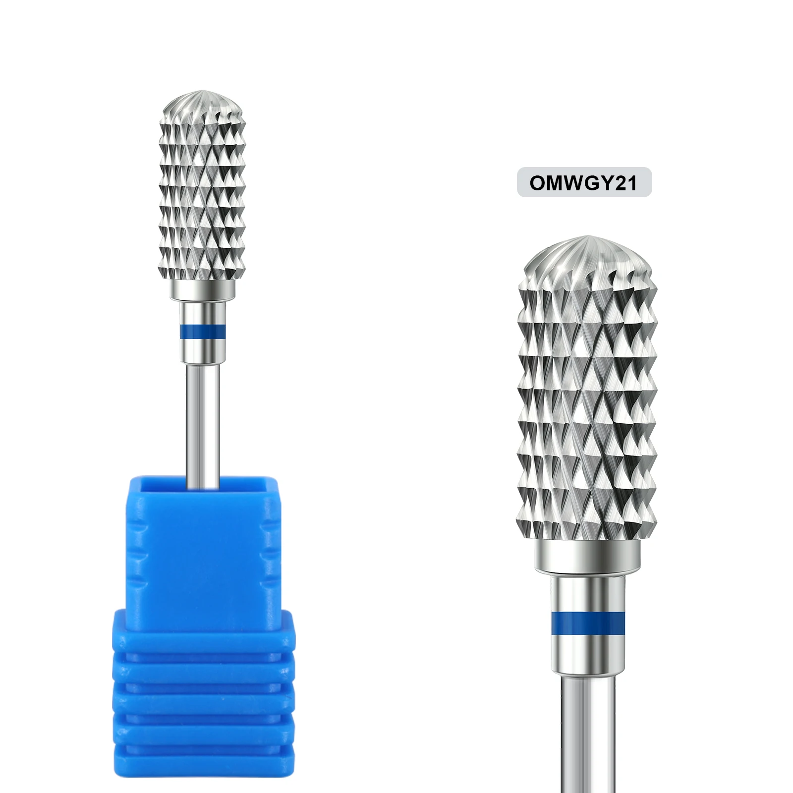 1pcs Wolfraam Staal Nail Cuticle Boren Carbide Draaien Elektrische Keramische Frees Voor Manicure Gel Polish Remover